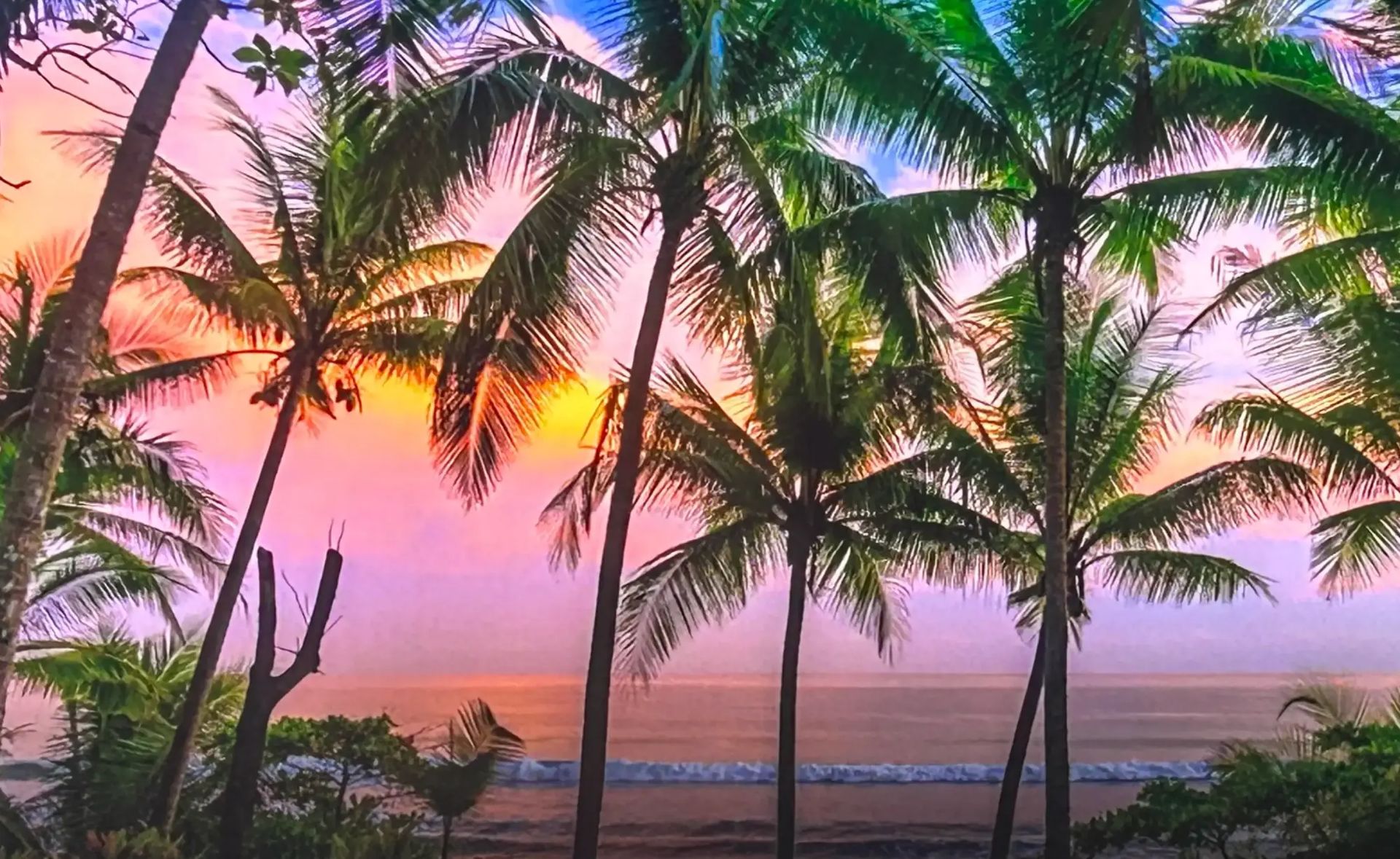 Sunset in Placencia